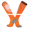 Wholesale High quality long knee high soccer socks kids and men for cycling,running