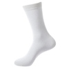 Custom Wholesale High Quality Solid Color Fashion Mens Cotton Business Crew Socks