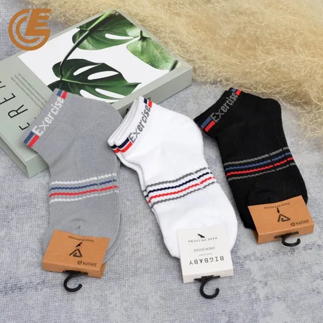 Wholesale Business Unisex Summer Cotton Fashionable Breathable Sports Crew Socks
