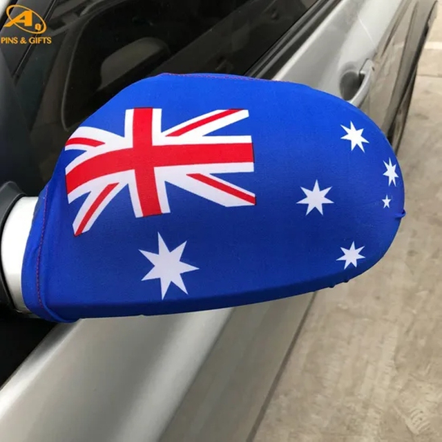 Outdoor Beach Business Trading Display Advertising Vinyl Canvas Wind Waterproof Feather Lightweight Durable Printing Indoor National Flag Car Mirror Socks