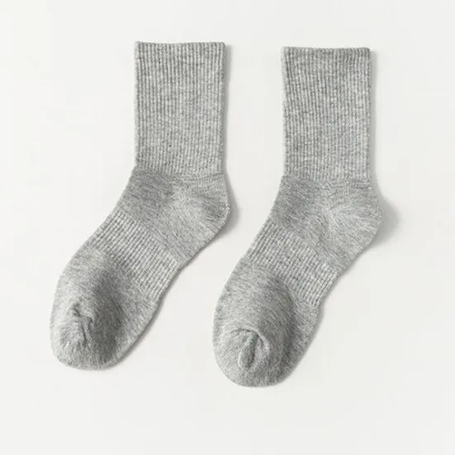 Socks Women Custom Ankle Crew Tub Black White Business Sports Cotton Socks