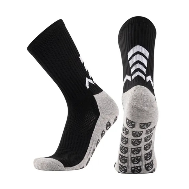 Amazon Foreign Trade Cross Border Adult MID Cap Adhesive Non Slip Football Socks and Sports Socks