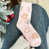 Baby Socks Autumn and Winter Wooden Ear Edge Loose Cuff No Strangulation Girls Princess Spring and Autumn Small Broken Flower Baby Boneless Medium Long Socks