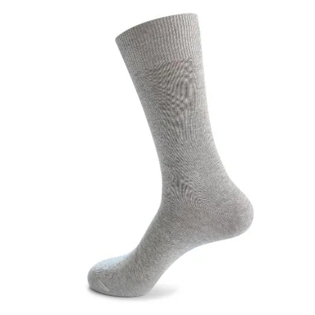 Customized Business Men Cotton Socks Man Black Custom Logo Crew Socks