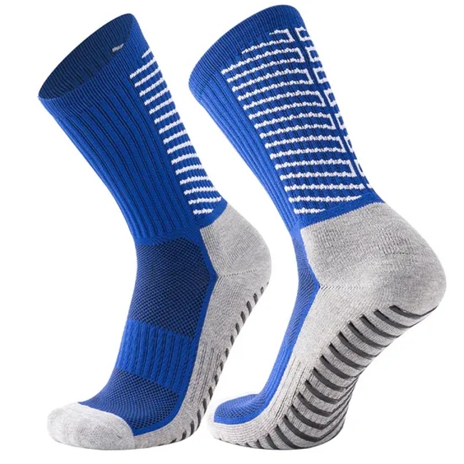 Customized Adhesive Anti Slip MID Tube Sports Socks, Thickened Towel Bottom, Long Tube Socks, Pressure Socks