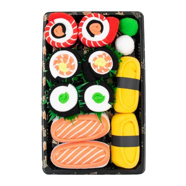 Sushi Socks MID Cylinder Tide Socks Combed Cotton Christmas Socks Christmas Gift Boxed High Top Trend Couple Casual Socks