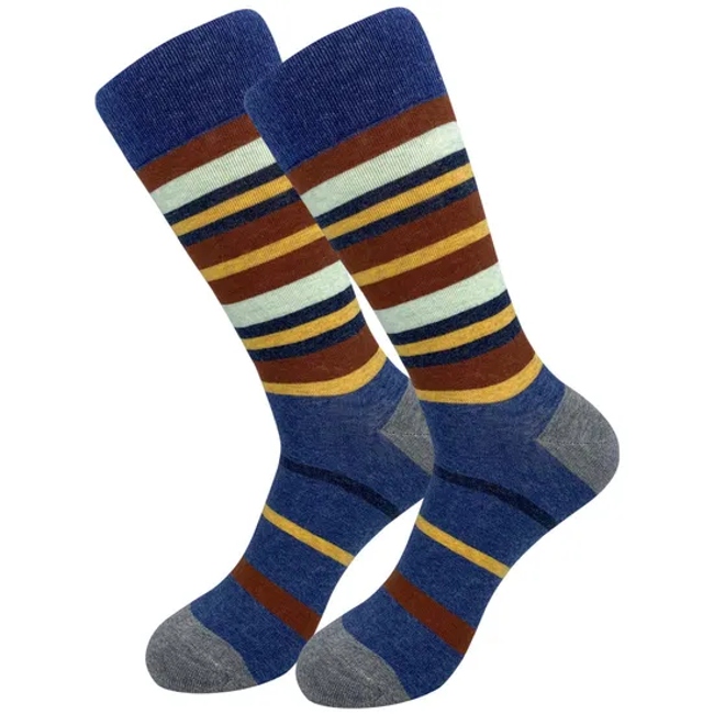 Xianghui Business Autumn Thick Dress Unisex Cotton Wholesale Men Happy Socks