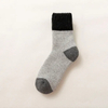 Attractive Multi-Color Solid Pattern Men Warm Long Wool Socks for Daily Wear