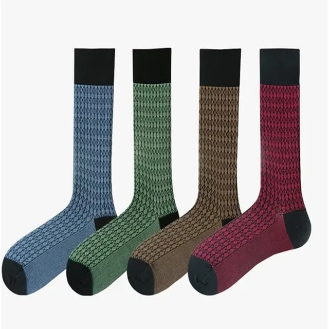 Wholesale Business Socks Stocking Cotton Spandex Unisex Custom Logo Socks