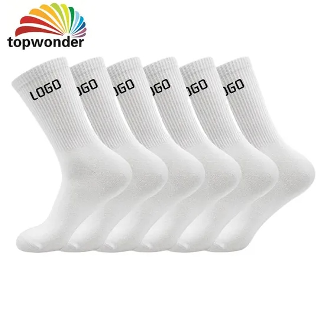 Customize All Styles of Logo Sock Basic Sock Sports Sock in Many Colors, Sizes and Material