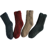 Winter Warm Thermal Fuzzy Fluffy Plush Sherpa Fleece Lined Cozy Antiskid Slipper Indoor Home Floor Socks with Grippers