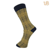 Men Fashion Custom Design Jacquard Soft Cotton Socks