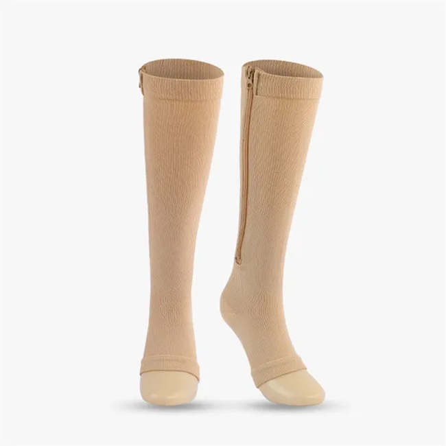 75% Nylon, 25% Spandex Compression Sport Socks