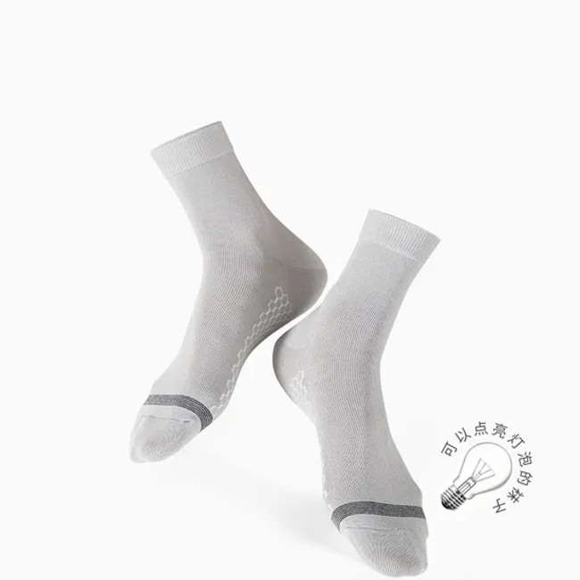 Factory Customized Combed Cotton MID Length Men′s Socks, Spring and Autumn Cotton Socks, Men′s Long Socks, Antibacterial, Odorproof, Breathable Winter Socks