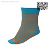 OEM Women Cotton Socks Girl Woman Breathable Novelty Business Stripe Socks