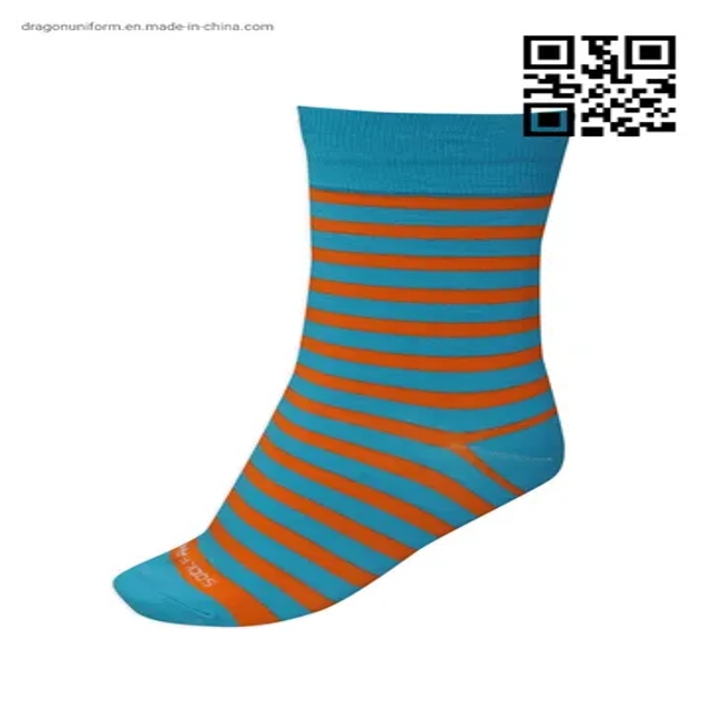 OEM Women Cotton Socks Girl Woman Breathable Novelty Business Stripe Socks