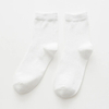Autumn Winter Large Size 10o% Cotton White Black Gray Work Long Men′s Grip Socks