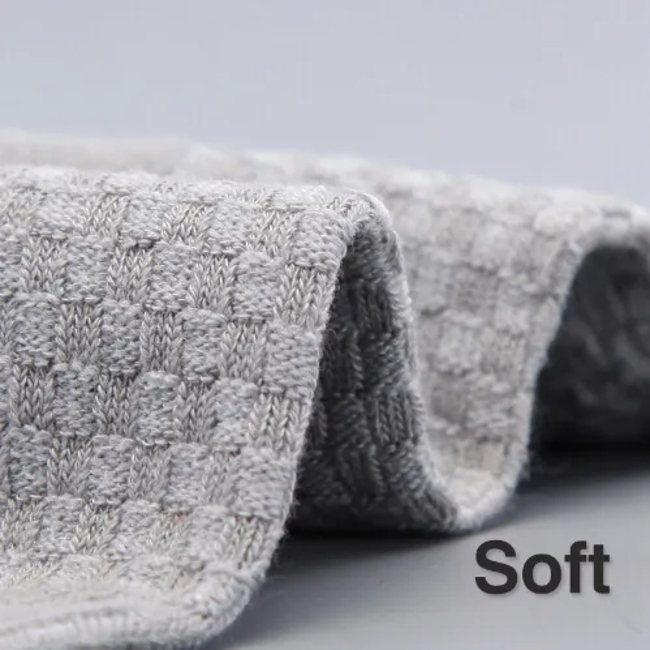 Solid Color Double-Needle Men′s MID-Tube Business Sports Socks