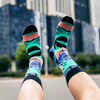 High Quality Men′s Cotton Socks OEM Printing Socks Men Business Socks