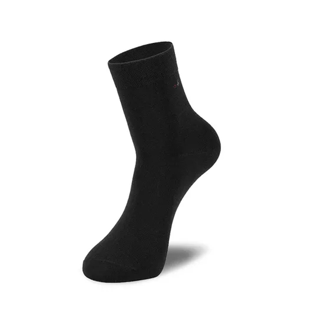 OEM Calcetines De Negocios Black Crew High Quality Plus Size Business Men′s Stockings Man Sock