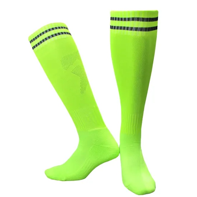 Gy9-Edp503#Short Fiber Plain Bottom Plain Children′s Football Socks