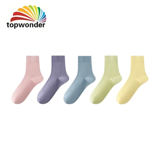 Sample Customization 100% Bamboo Dress Business Sports Socks for Men