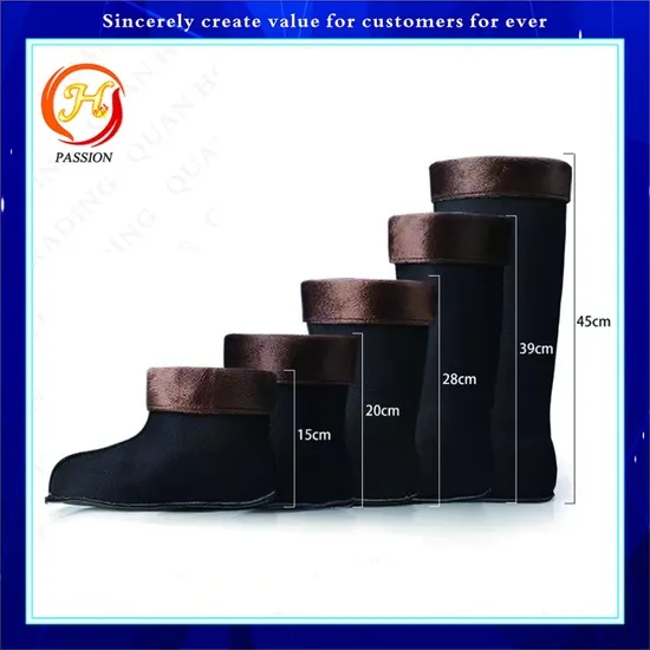 High Quality Winter Windproof Warm & Soft Fleece Boot Liners