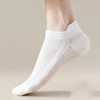Men′s Summer Thin Sweat-Absorbing and Anti-Drop Heel Socks, Solid-Color Cotton Socks, Sports Mesh Breathable Low-Top Men′s Short Socks