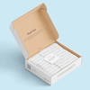 Custom Logo White/Kraft Packaging Kraft Corrugated Paper Mailer Shipping Boxes for Small Business