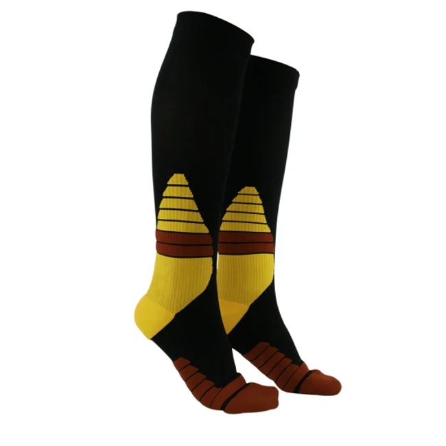 Compression Socks Running Marathon Long Tube Sports Unisex Knee Length Breathable Wbb17069