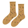Cotton Soft Women Ladies Girls Ankle Long Socks Floral Pattern Fashion Colors Casual Party Socks