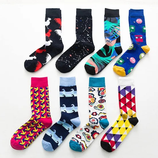 Xianghui High Quality Crew Designer Cotton Compression Sports Grip Custom Socks
