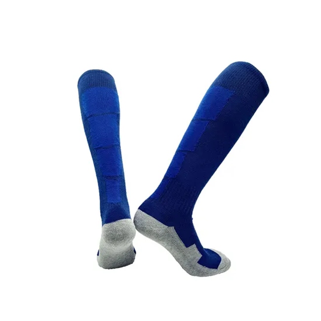 151-C003# Long Anti-Slip Football Training Socks for Men