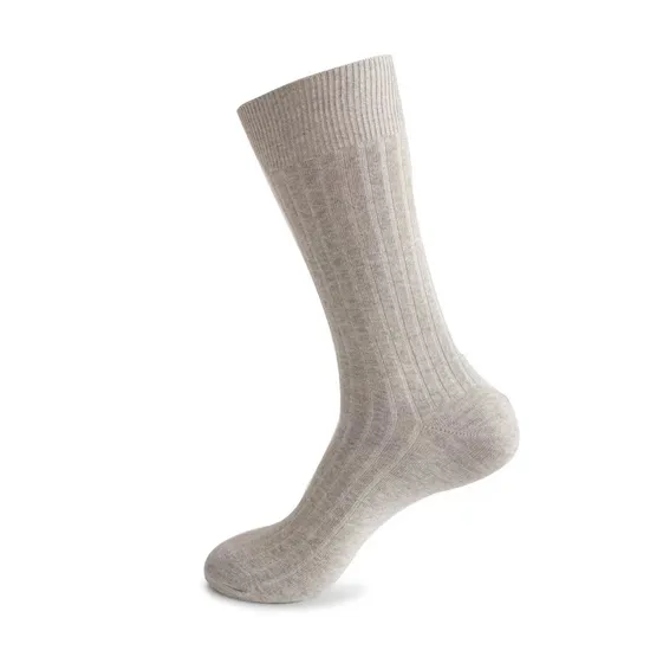 Long Knitted Cotton Socks for Men