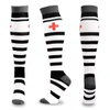 Stock or Customized 200n Jacquard Sports Compression Socks Outdoor Sports Stockings