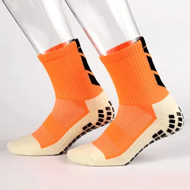 High Quality Custom Made Quarter Football Basket Ball Anti Slip Stocking Bespoke Soccer Compression Grip Socks