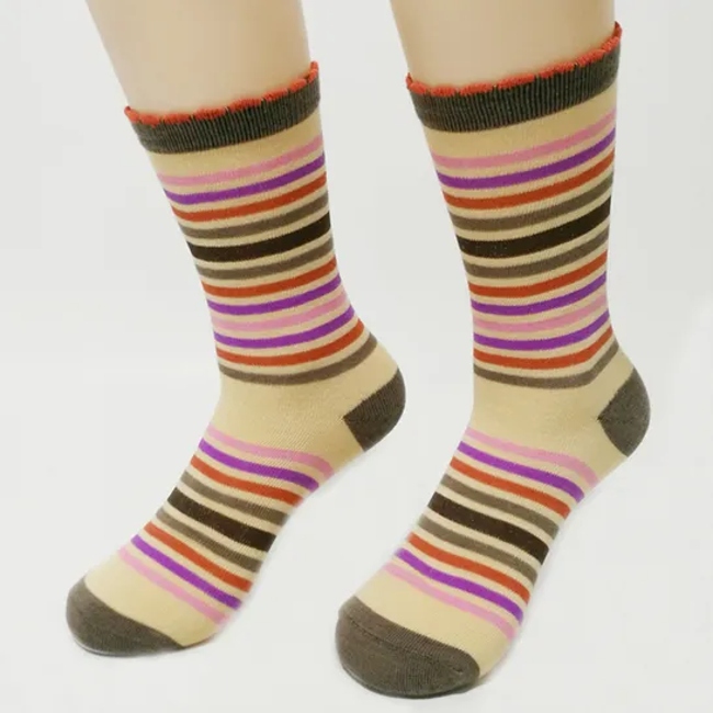 Custom Men Cotton Women Crew Socks