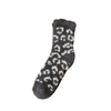 Winter Warm Thermal Fuzzy Fluffy Sherpa Cozy Indoor Home Floor Slipper Fashion Leopard Pattern Women Socks