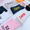 Uron Designer Custom High Quality Sport Socks Anti Slip Basketball Athletic Sock Custom Sports Breathable Lightweight Socks