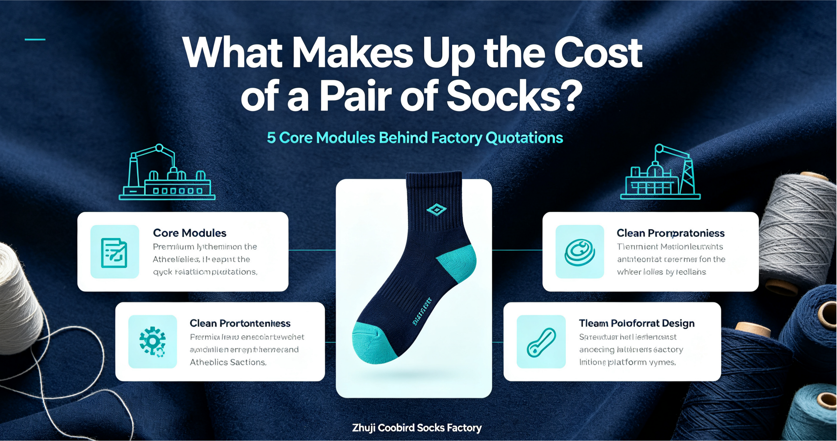 What Makes Up the Cost of a Pair of Socks? 5 Core Modules Behind Factory Quotations