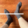 New Style High Quality Men s Summer Thin Breathable Crew Stocks Business Narrow Striped Silk Dress Socks Black Formal Stockings