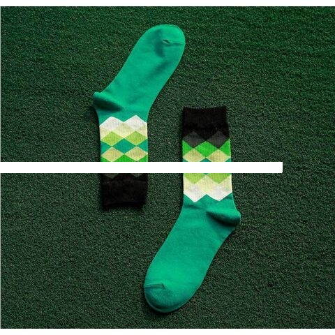 China Factory Seller Combed Cotton Designer Socks Breathable Casual Crew with Funny Colorful Logo for Spring and Autumn