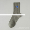 Factory embroidery men socks custom logo stockings men s autumn oem color socks wholesale