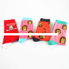 Cheap Price Durable High quality Personality Cozy Warm Hip Hop Street Style Custom Letter Socks logo Ribbed Crew socks
