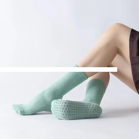 Big sale Newly arrived Ladies cotton polyester spandex knitted PK demi crew socks