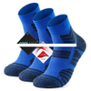 Athletic Running Sports Coolmax Moisture Wicking Seamless Socks for men