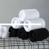 Wholesale Men s Cotton Sports Socks White Black Performance Towel Cushion Crew Socks