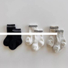 ODM Summer Mesh Baby Socks Absort Sweat Breathable Black And White Grey Crew Socks Student Socks