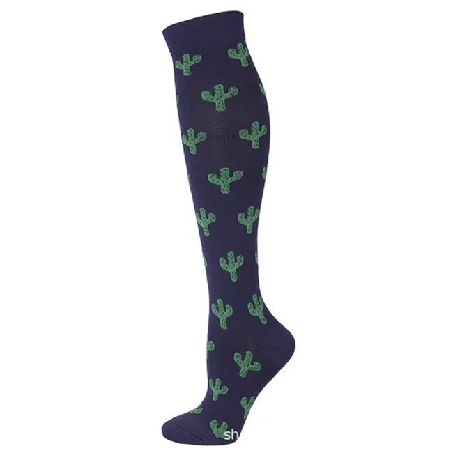 OEM Sport Socks Print Your Own Logo and Pattern Designer Unisex Adults New Fashion Athletic Compression Socks