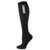 Socks for Autumn and Winter in Stock 20-30mmhg Knee High Sports Compression Socks Wholesale with Customized Pattern Socks